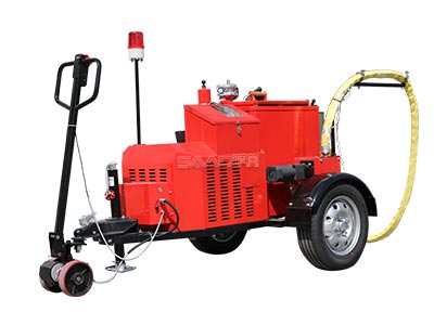 100L自行走带搅拌灌缝机