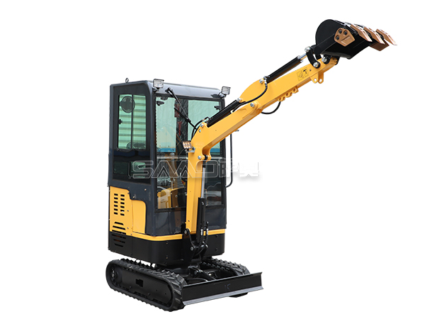 SWJ-15型带驾驶室小型挖掘